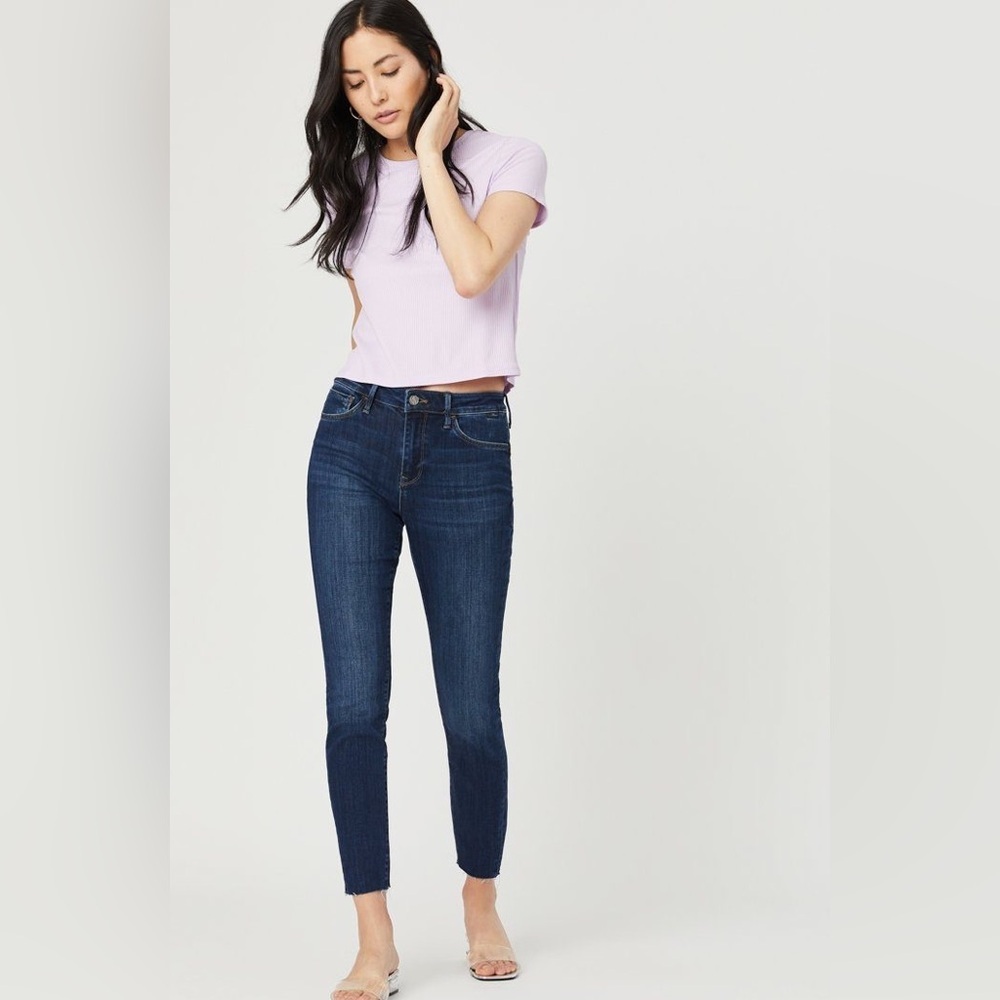 Mavi Gold Alissa Super Skinny Jeans High Rise Dark Brushed Size 27